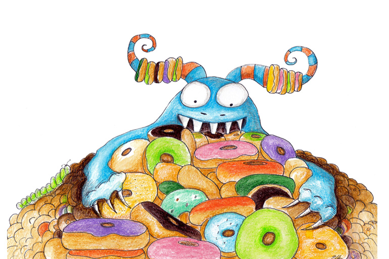 Doughnut Monster