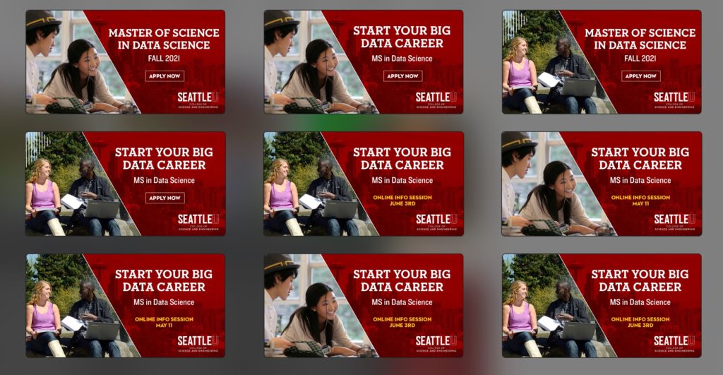 FB ads for Data Science